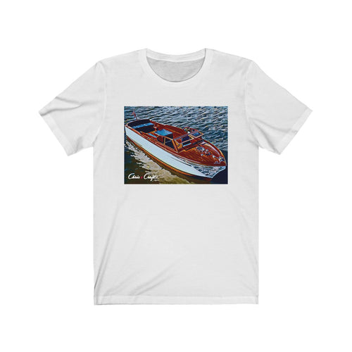 Late 1920s Chris Craft Sportsman Unisex Jersey Short Sleeve Tee by Classic Boater