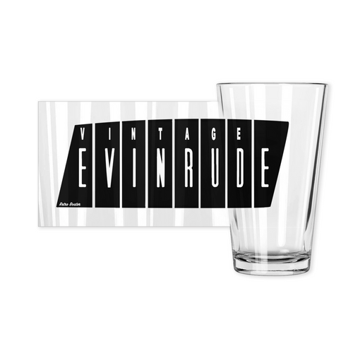 Vintage Evinrude Pint Glasses