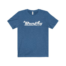 Dunphy in White by Retro Boater Unisex Jersey Short Sleeve Tee