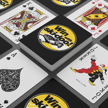 Vintage Win with Ski-Doo Snowmobiles Custom Poker Cards