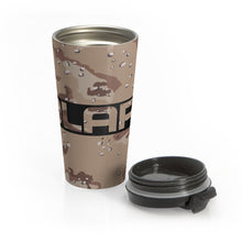 Classic Polaris Desert Storm Camo ATV UTV Stainless Steel Travel Mug