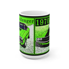 1970 Challenger in Sublime White Ceramic Mug by SpeedTiques