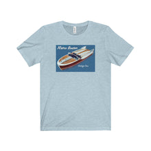 Vintage Fins by Retro Boater Unisex Jersey Short Sleeve Tee