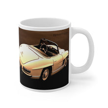 Mercedes 300 SL White Ceramic Mug