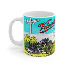 Velocette Motorcycle Company White Ceramic Mug by SpeedTiques