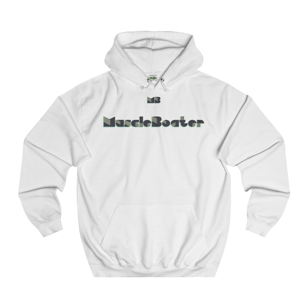 Muscle Boater Logo College Hoodie