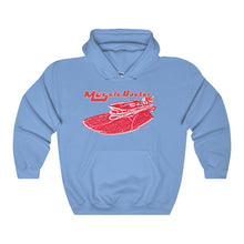 Red Ferrari by Muscle Boater Heavy Blend Hooded Sweatshirt