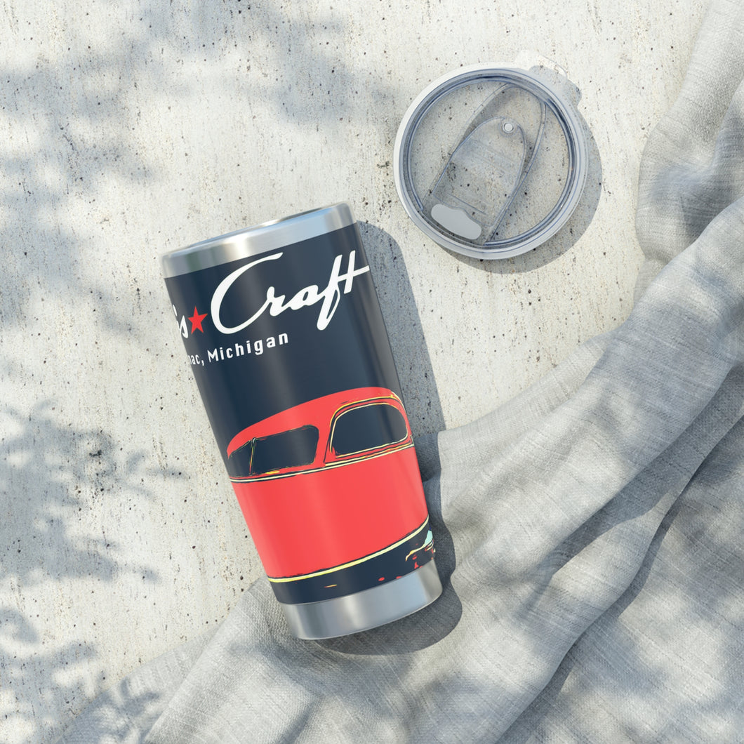 Vintage Chris Craft Sedan Digital Sketch Vagabond 20oz Tumbler Vintage Chris Craft Sedan Digital Sketch Vagabond 20oz Tumbler