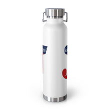 Vintage Sign Gladiator Jeep in Red and Blue 22oz Vacuum Insulated Bottle