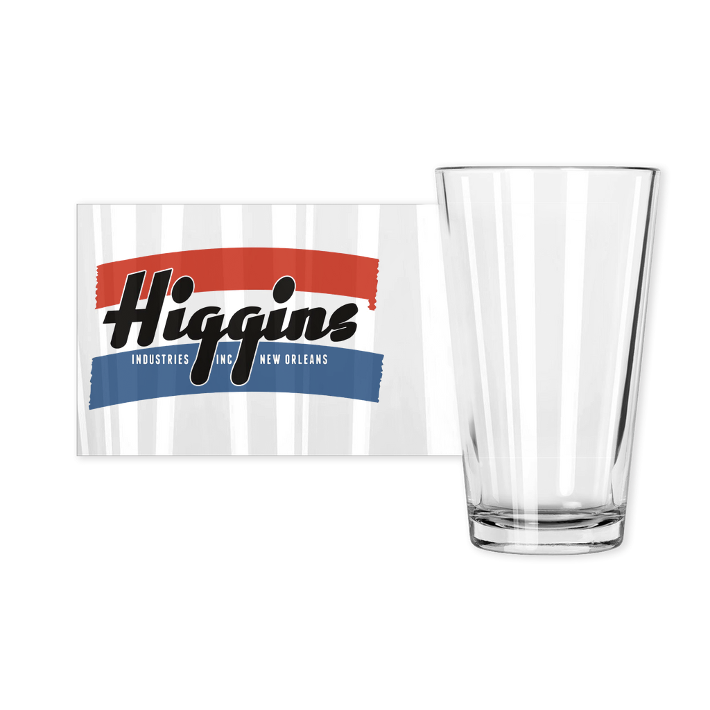 Classic Higgins Boats Pint Glasses
