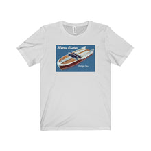 Vintage Fins by Retro Boater Unisex Jersey Short Sleeve Tee