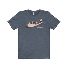 Larson Falls Flyer By Retro Boater Unisex Jersey Short Sleeve Tee