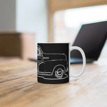 1948 Chevy Coupe Woody White Ceramic Mug by SpeedTiques