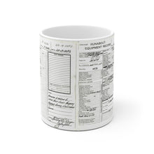 YOUR Chris Craft Hull Card On Your This Mug White Ceramic Mug by Retro Boater