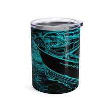 Vintage Riva in the Moonlight by Retro Boater Tumbler 10oz