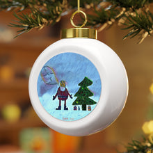 Quinn's Christmas Ball Ornament