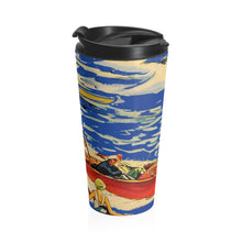Vintage Race by Retro Boater Stainless Steel Travel Mug