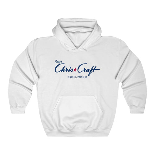 Vintage Chris Craft Algonac, Michigan Unisex Heavy Blend™ Hooded Sweatshirt