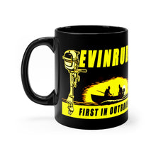 Vintage Evinrude Black mug 11oz by Retro Boater