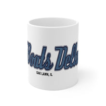 Delta Boats White Ceramic Mug by Retro Boater