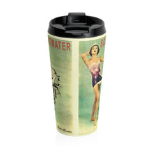 1958 Scott-Atwater Outboard Motors Stainless Steel Travel Mug by Retro Boater