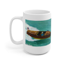 1937 Chris Craft Barrelback White Ceramic Mug