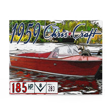 Vintage 1959 Chris Craft Ski Boat Puzzle (120, 252)