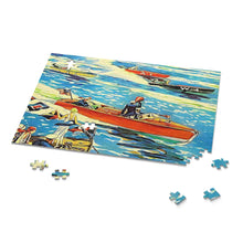 Vintage Dodge Boat Race Puzzle (120, 252, 500-Piece) by Classic Boater