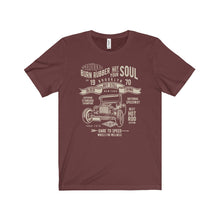 Burn Rubber Unisex Jersey Short Sleeve Tee by Speedtiques