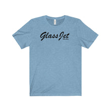 Glass Jet by Retro Boater Unisex Jersey Short Sleeve Tee