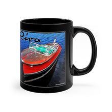 Vintage Riva Black mug 11oz by Retro Boater