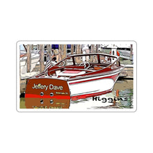 Jeff Davey Boat Kiss-Cut Stickers