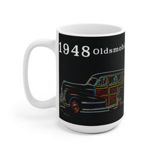 1948 Oldsmobile Series 60 station wagon White Ceramic Mug by SpeedTiques