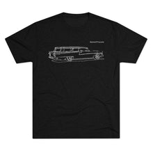 1958 Ford Ranch Wagon Men's Tri-Blend Crew Tee by SpeedTiques