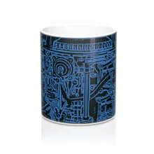 Evinced with the cover up by Retro Boater Mug 11oz