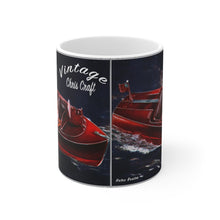 Vintage 1930s Chris Craft White Ceramic Mug by Retro Boater