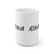 Abbot-Detroit Motor Company White Ceramic Mug