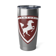Vintage Century Crest in Maroon and White Vagabond 20oz Tumbler