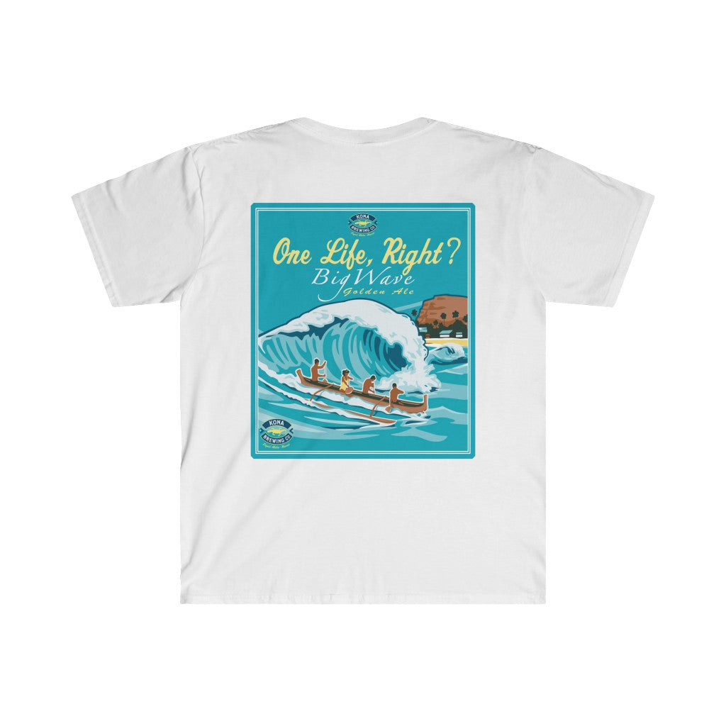Classic Kona Beer Unisex Softstyle T-Shirt Classic Kona Beer Unisex Softstyle T-Shirt