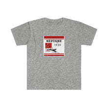 Neptune Outboard Motors Men's Fitted Short Sleeve Tee by Retro Boater