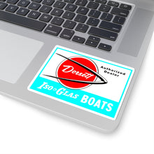 Dorsett Dealer Sign Kiss-Cut Stickers by Retro Boater