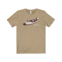 Larson Falls Flyer By Retro Boater Unisex Jersey Short Sleeve Tee