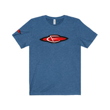 Feather Craft Boats by Retro Boater Unisex Jersey Short Sleeve Tee