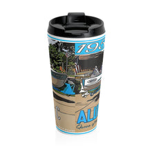 Fred Kappus 1958 Alumacraft Model Super C Stainless Steel Travel Mug by Retro Boater