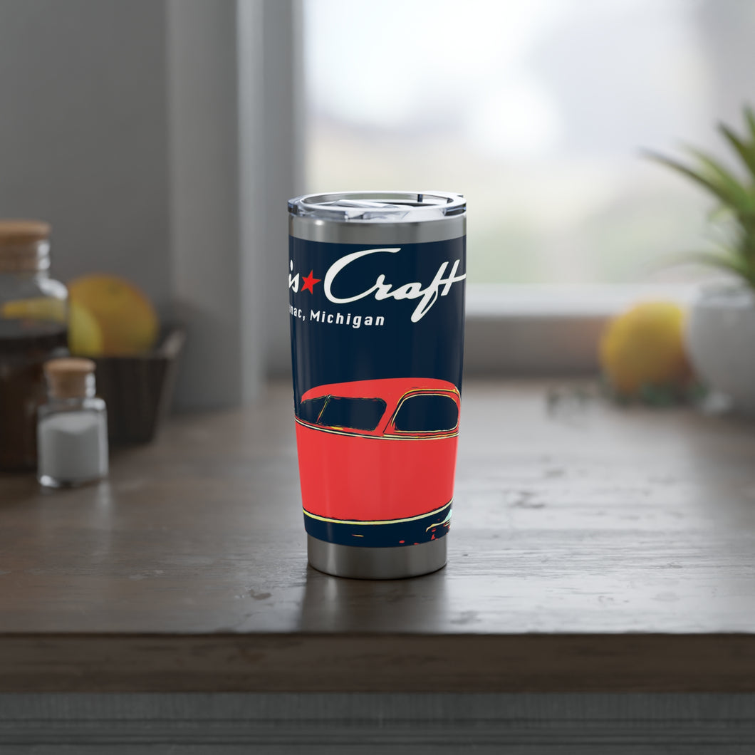 Vintage Chris Craft Sedan Digital Sketch Vagabond 20oz Tumbler Vintage Chris Craft Sedan Digital Sketch Vagabond 20oz Tumbler