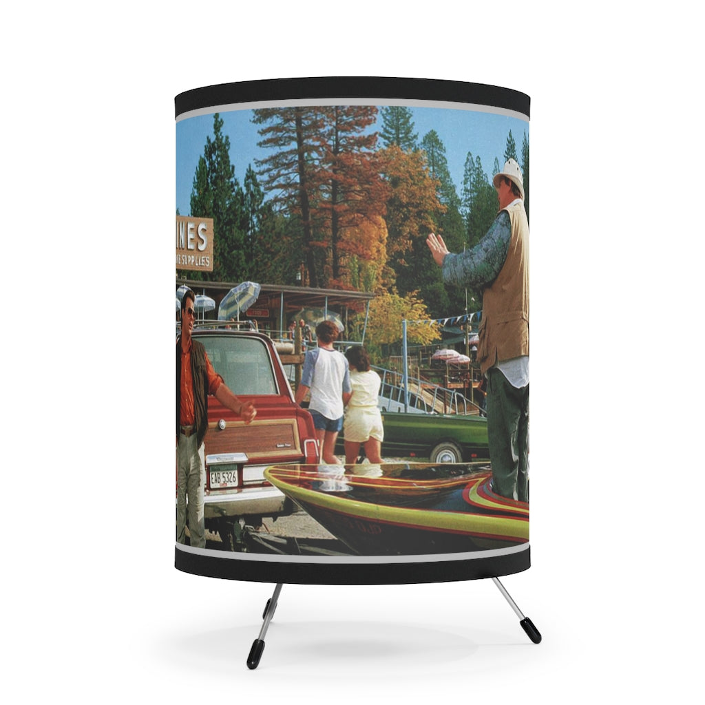 Funny Great Outdoors Scene with John Candy and Dan Akroyd Tripod Lamp with High-Res Printed Shade, US/CA plug Funny Great Outdoors Scene with John Candy and Dan Akroyd Tripod Lamp with High-Res Printed Shade, US/CA plug
