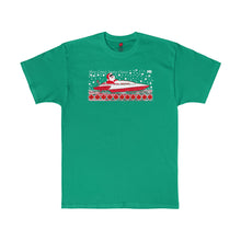 Here Comes Santa Claus in his Hydro Racer! T-shirt by Retro Boater