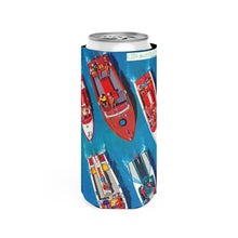 1950s Vintage Century Boat Line Up Slim Can Cooler