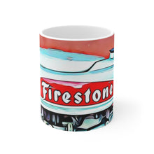 1950 Firestone outboard motor White Ceramic Mug