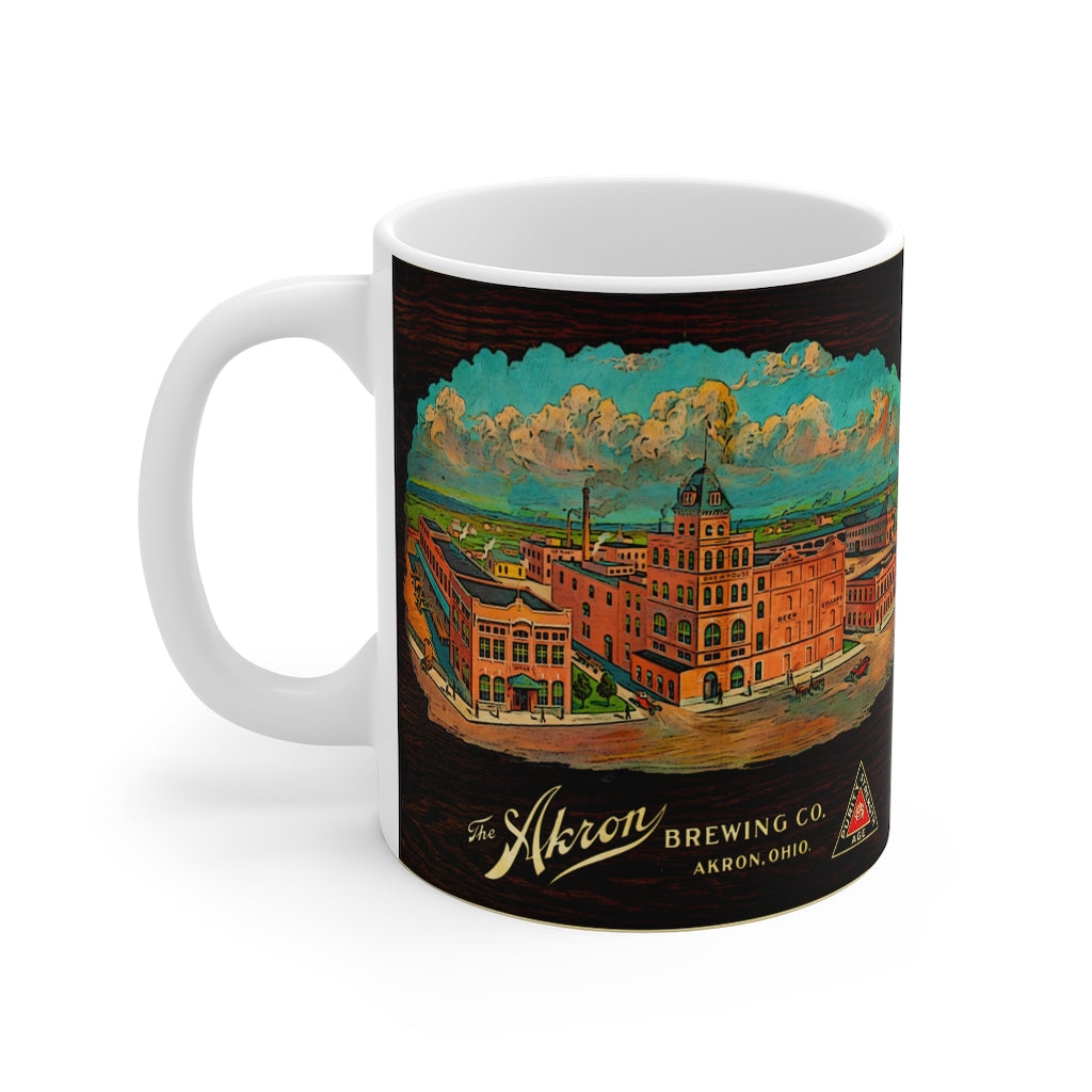 Vintage Akron Brewing Company Mug 11oz by SpeedTiques